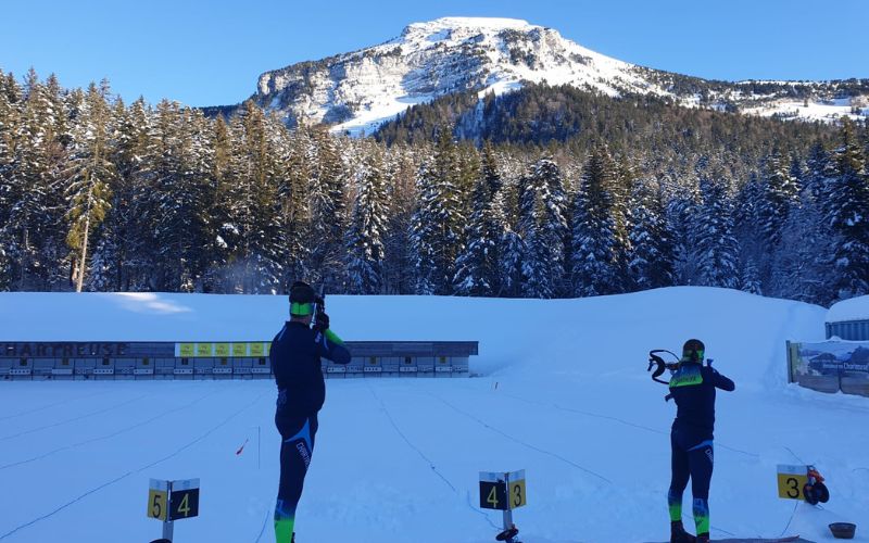Biathlon dans le Vercors 