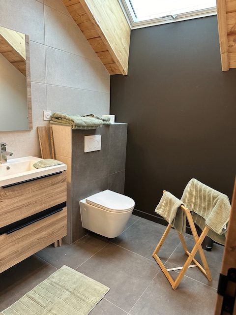 Salle de bains - Chalet des loups Autrans Salle de bains - Chalet des loups Autrans